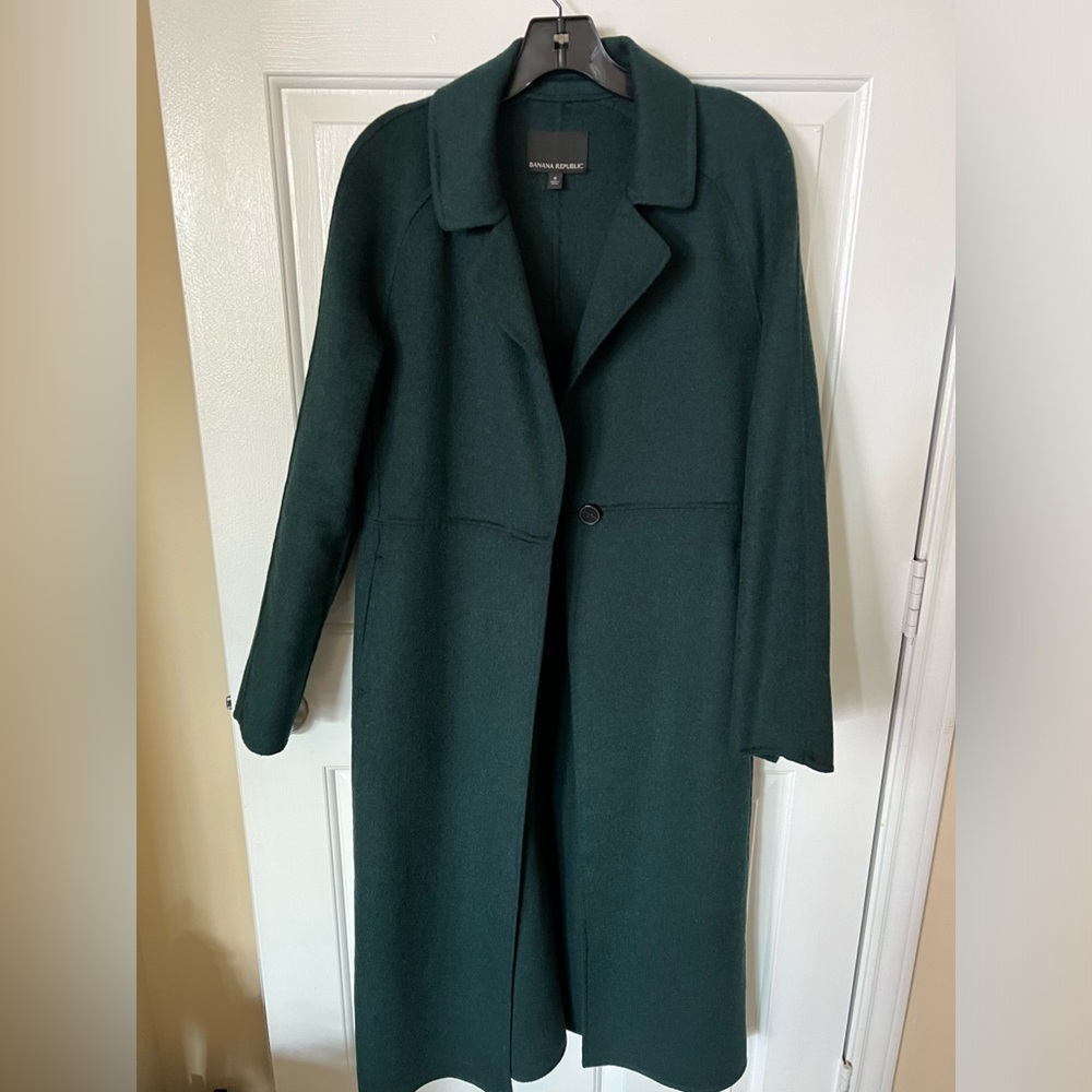 Banana Republic Wool Maxi Coat